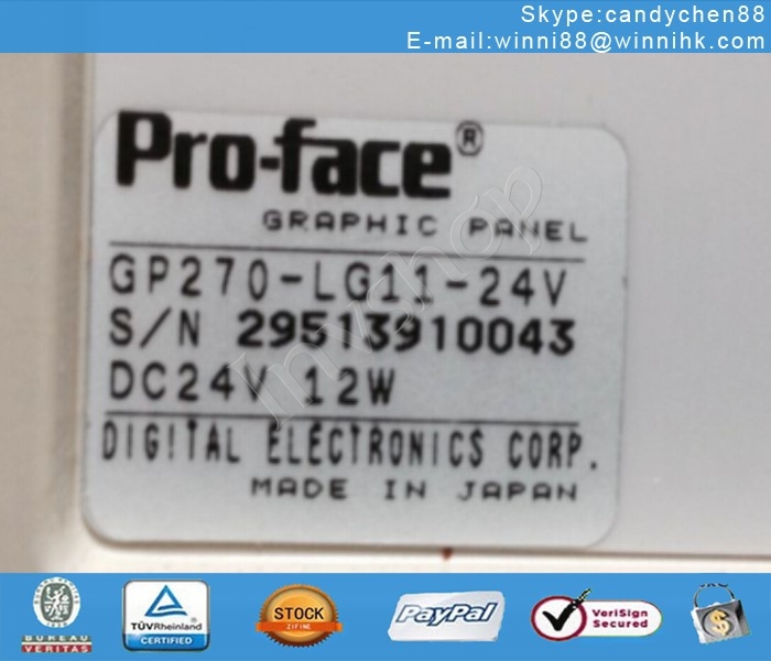 Proface GP270-LG11-24V Touch Panel Whole unit
