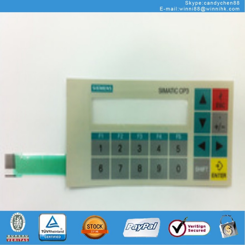 Membrane Keypad For Siemens SIMATIC 6AV3503-1DB10 OP3