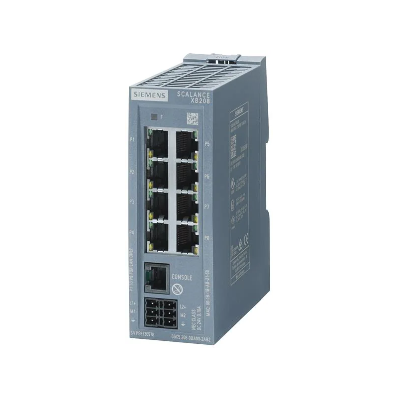 6GK5208-0BA00-2AB2 New Original PLC Industrial Ethernet Switch Gold supplier