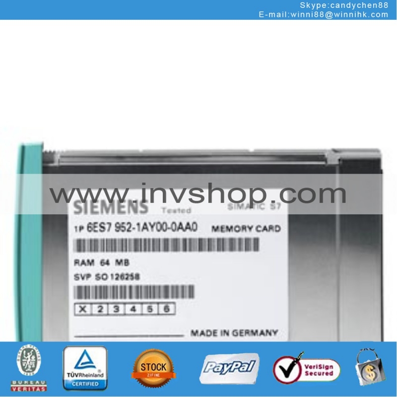 SIEMENS PLC 6ES7952-1KP00-0AA0 Memory card