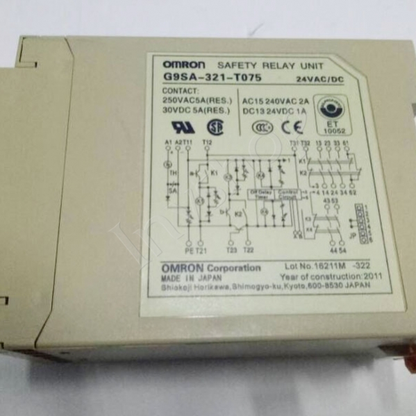 G9SA-321-T075 24VAC/DC omron relais