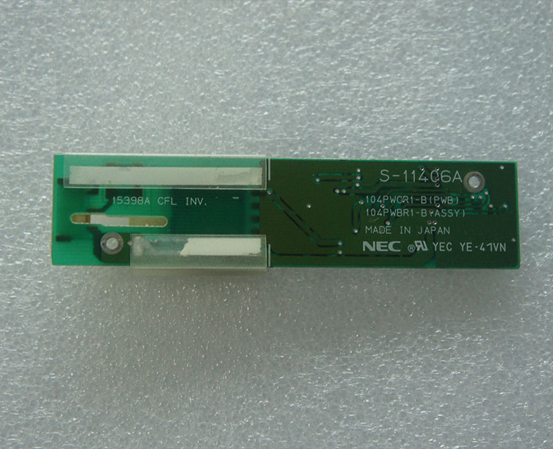 LCD INVERTER S-11406A 104PWCR1-B(PWB) 104PWBR1-B(ASSY) YE-47VN 15398A