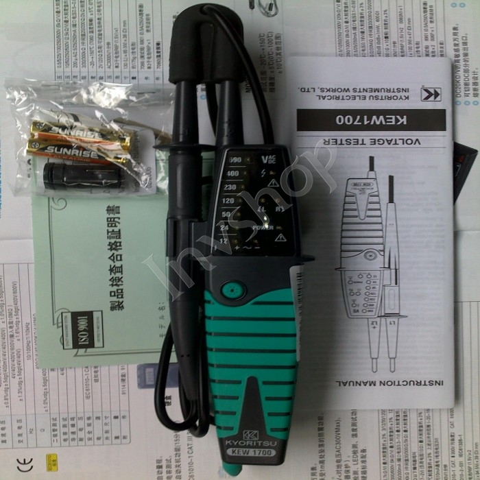 1700 NEW KYORITSU-1700 Kyoritsu VOLTAGE TESTER MODEL 12~690V Brand