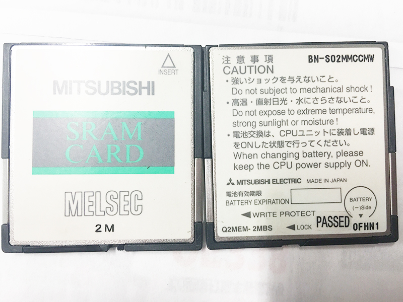 Q2MEM-2MBS Mitsubishi System Q Memory Cards