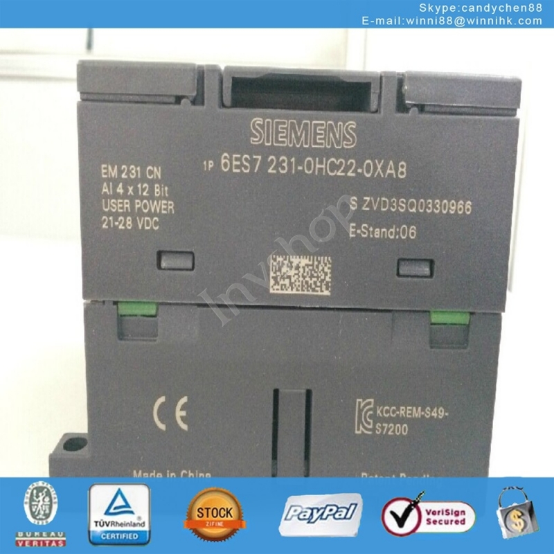 used EM231 6ES7 231-0HC22-0XA0 SIEMENS PLC model