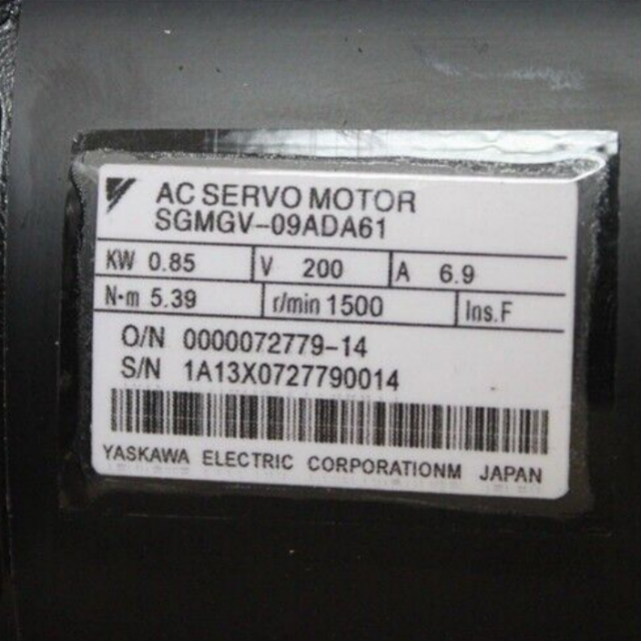 SGMGV-09ADA61 Yaskawa servo motor