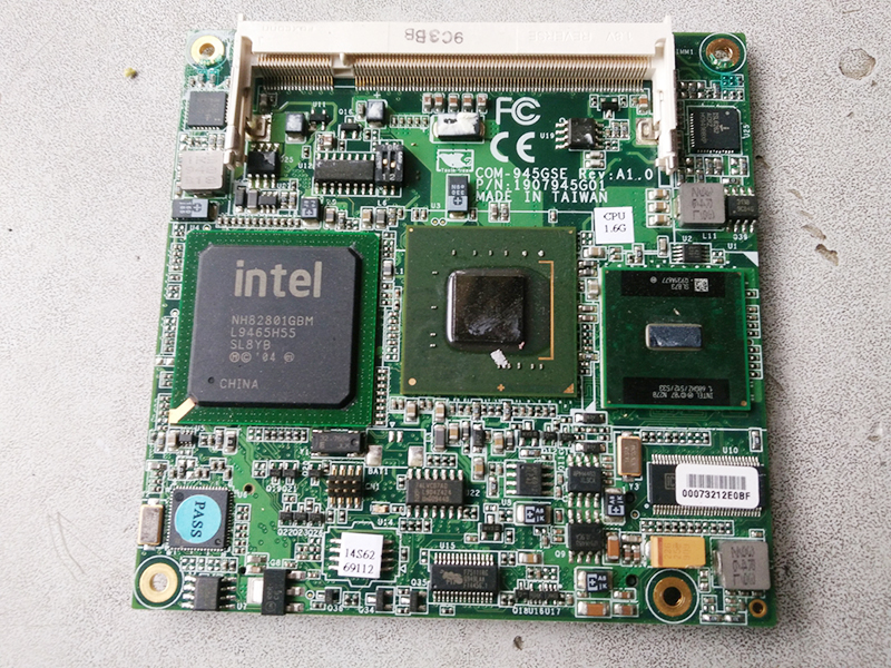 verwendetes industrielles Motherboard COM-945