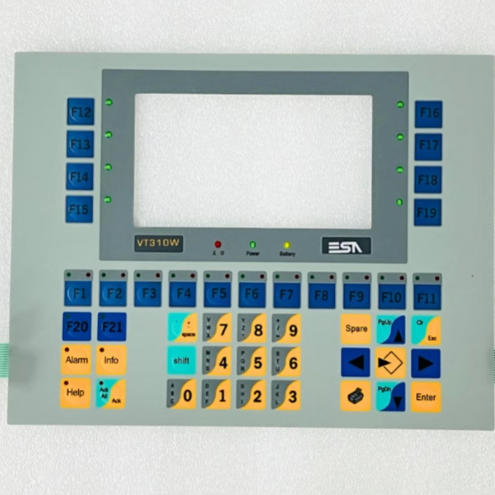 Tastatur für ESA VT310WA0000 Membranschaltertastatur für ESA VT310W