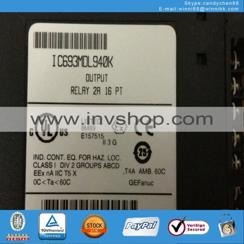new IC693MDL940K GE Fanuc Output Module