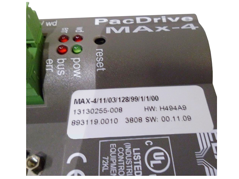 MAX-4/11/03/128/99/1/1/00 Servo Drive Power Supply