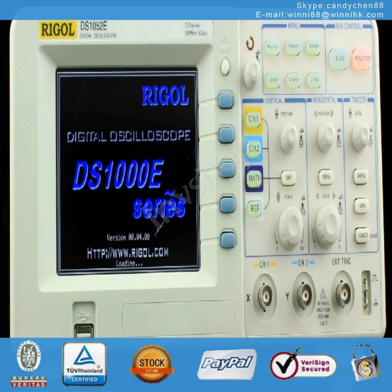 neue digital oscilloscope ds1052e 50mhz