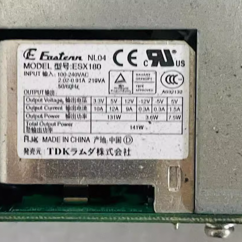 ESX180 NL04 100-240VAC Switching power supply