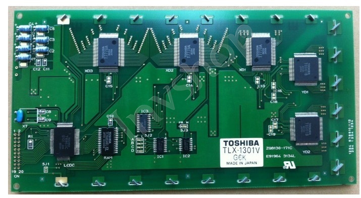 new Toshibha tlx-1301v display screen