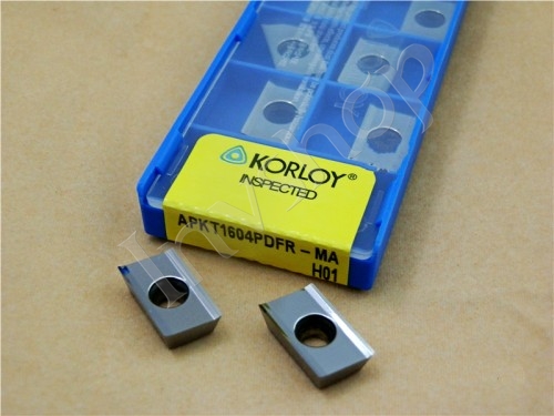 H01 CNC Carbide Insert 10pcs/lbox NEW APKT1604PDFR-MA Korloy