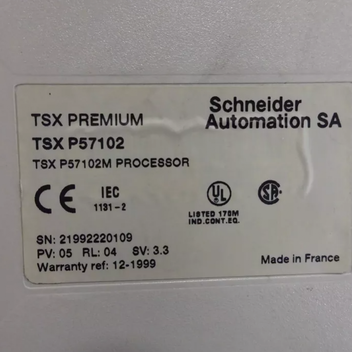 TSXP57102 Automation SA processor module Schneider