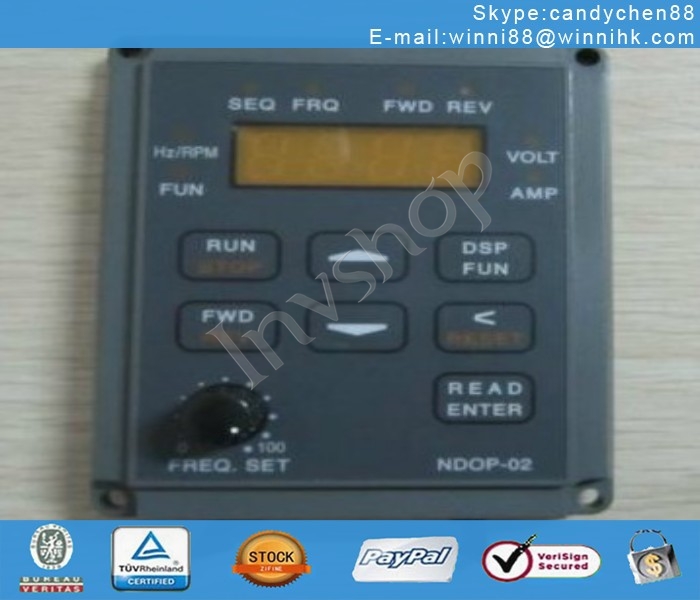 taian n2 reihe operation panel ndop-02 frequenzumrichter verwendet: