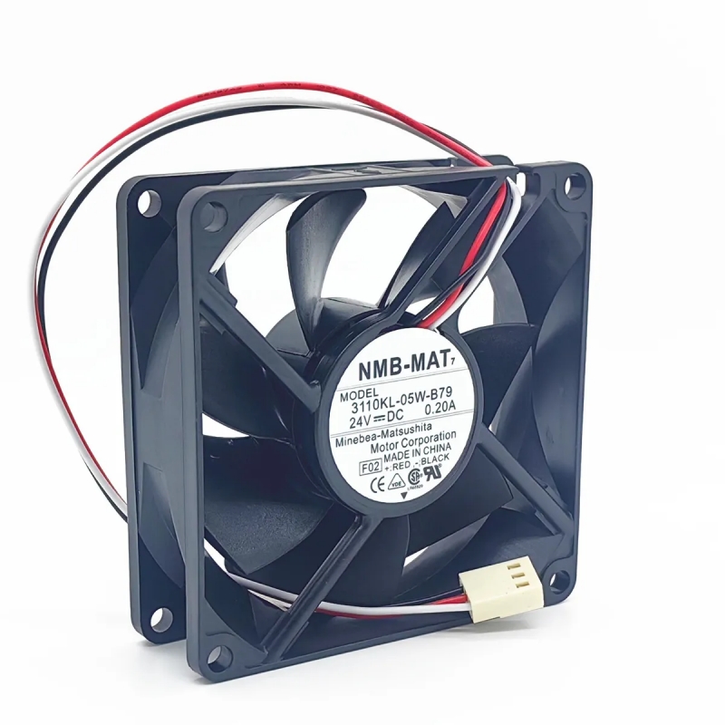 3110KL-05W-B79 24V three-wire original axial fan imported from Japan