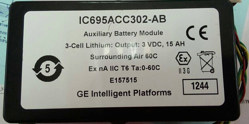 neue ic693acc302b fanuc ge original - batterie