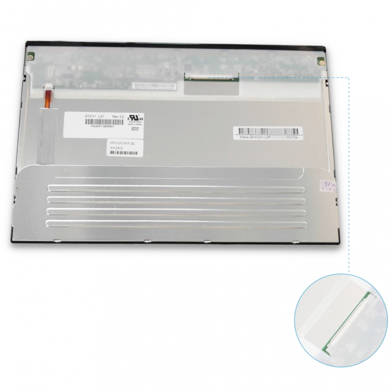 12.1inch glass touch screen for G121I1-L01