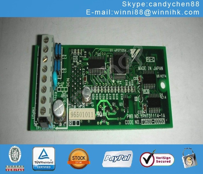 Board USED 73600-D0050 Yaskawa PLC PG-C