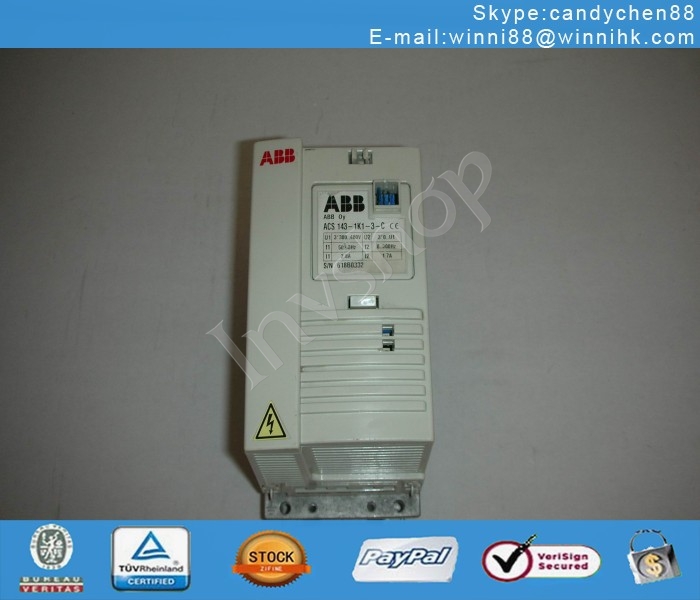 verwendet acs143-1k1-3-c abb plc