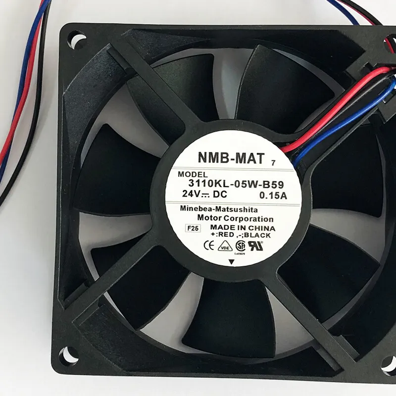 3110KL-05W-B59 24V three-wire original axial fan imported from Japan