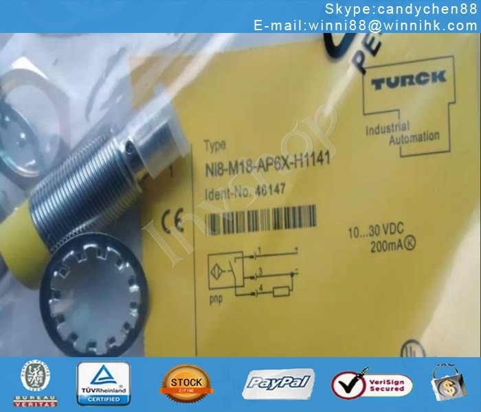 IN Bag NEW NI8-M18-AP6X-H1141 Turck Proximity Sensor