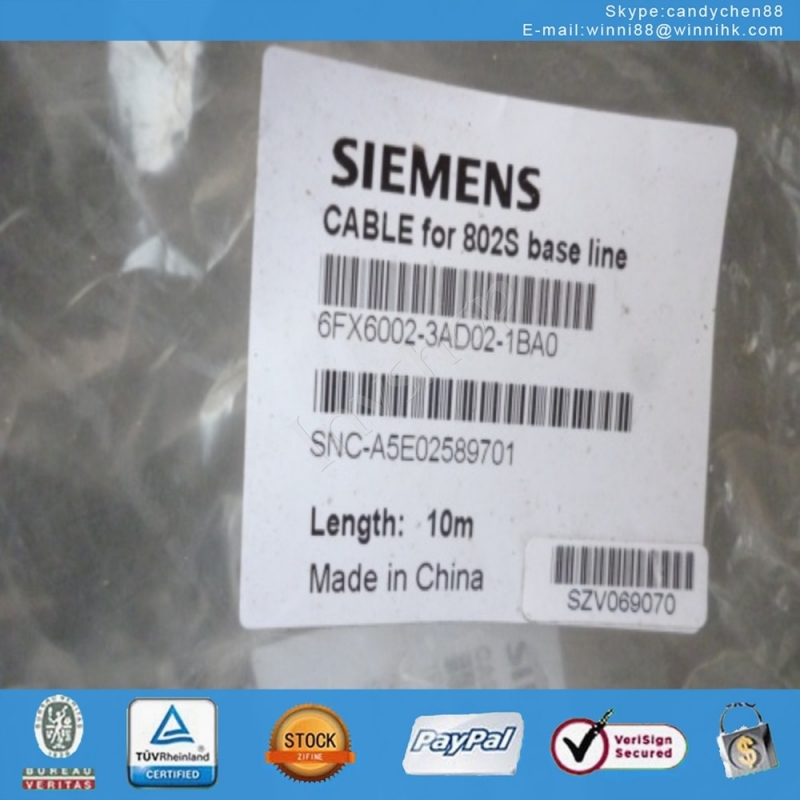 neue original siemens 6fx6002-3ad02-1ba0 kabel