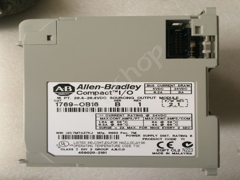 die neuen allen - bradley 1769ob16 controller modul plc