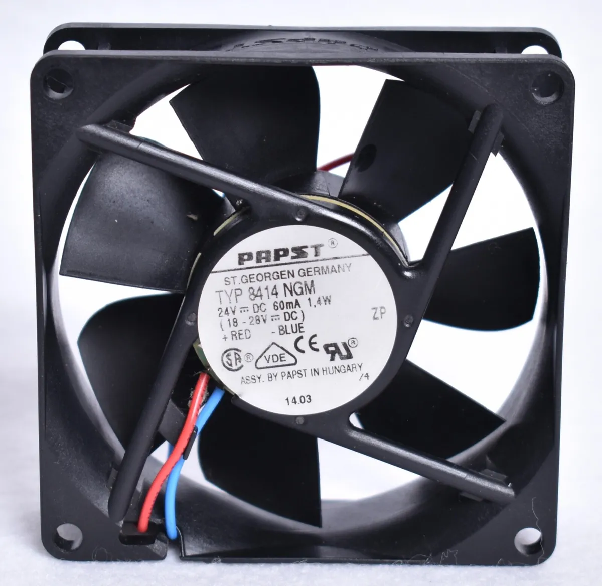 8414NGM 24V 60MA 1.4W original German imported equipment axial fan