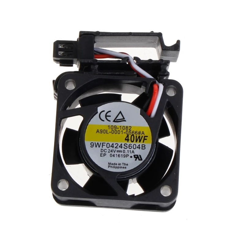 9WF0424S604B A90L-0001-0566#A 24V original authentic + original plug + bracket original FANUC system fan imported from Japan