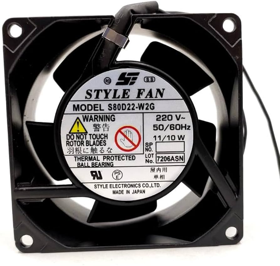 S80D22-W2G 220V11/10W original all-metal high temperature resistant fan imported from Japan