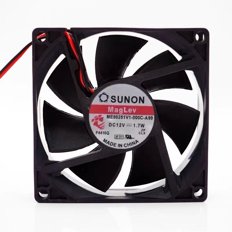 ME80251V1-000C-A99-C99-G99-000U-A99 12v quiet industrial cooling fan