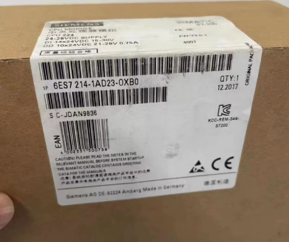 siemens - sps - 6es7214-1ad23-0xb0 plc