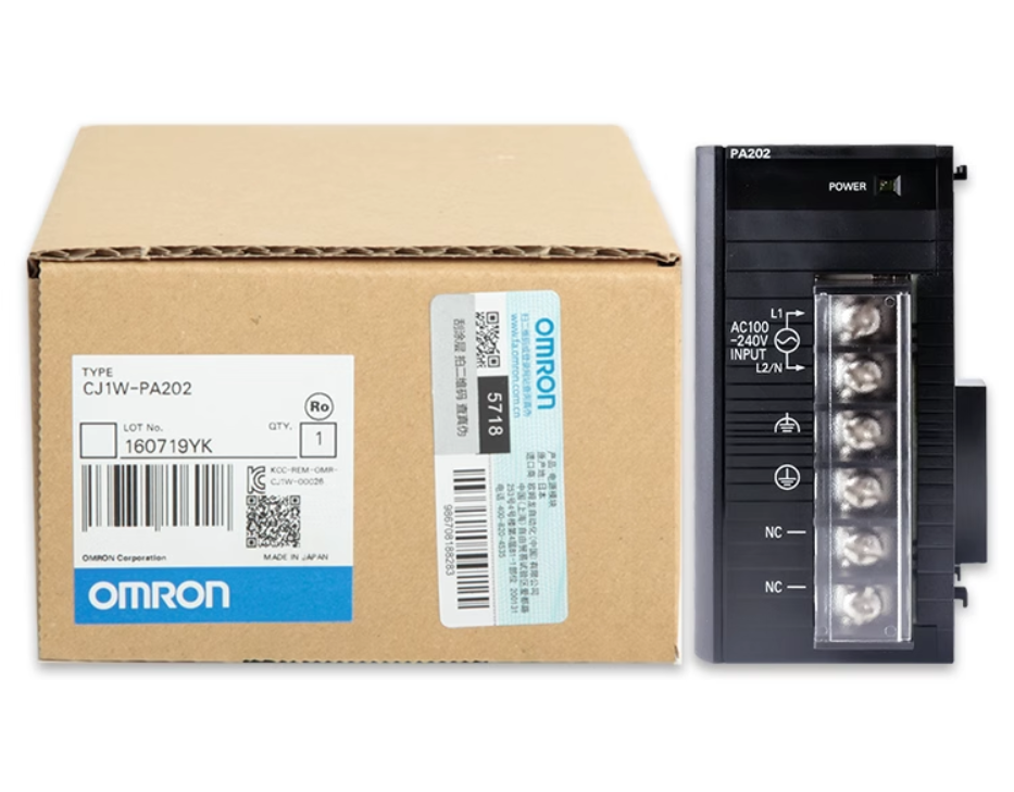 Omron PLC CJ1W-PA202 Power supply unit