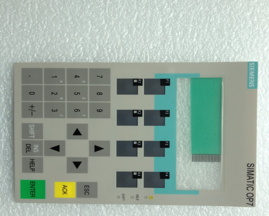 Membrane Keypad for siemens SIMATIC OP7 6AV3607-1JC20-0AX1