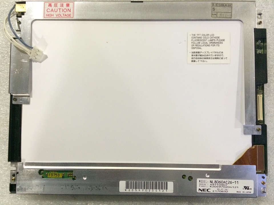 INDUSTRIAL USE NL8060AC26-11 NEW 10.4 800*600 TFT LCDPANEL