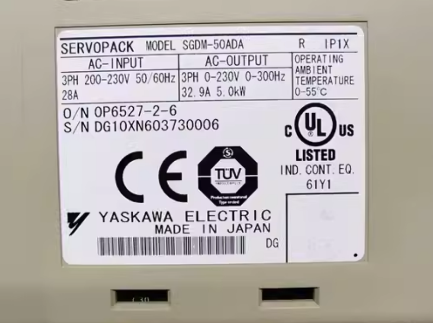 SGDM-50ADA Yaskawa servo used or 90% new