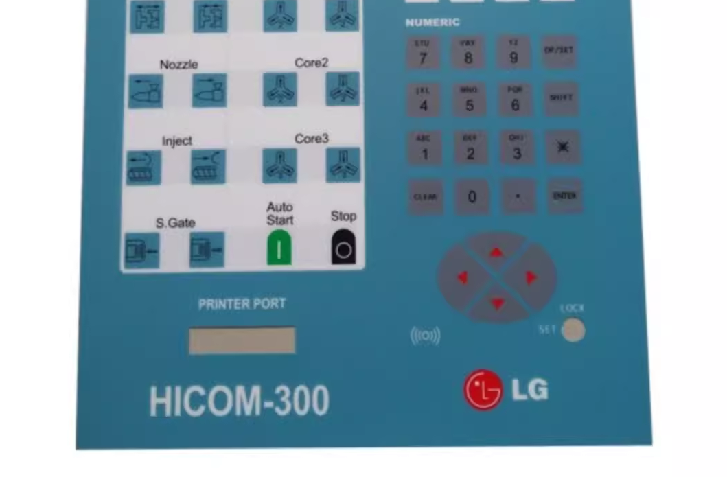 HICOM-300 Panel sticker key film