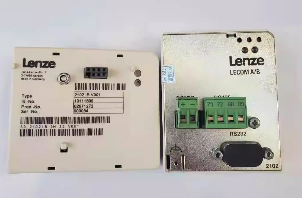 LENZE LECON A/B RS232 EMF2102IB-V001 Communication module