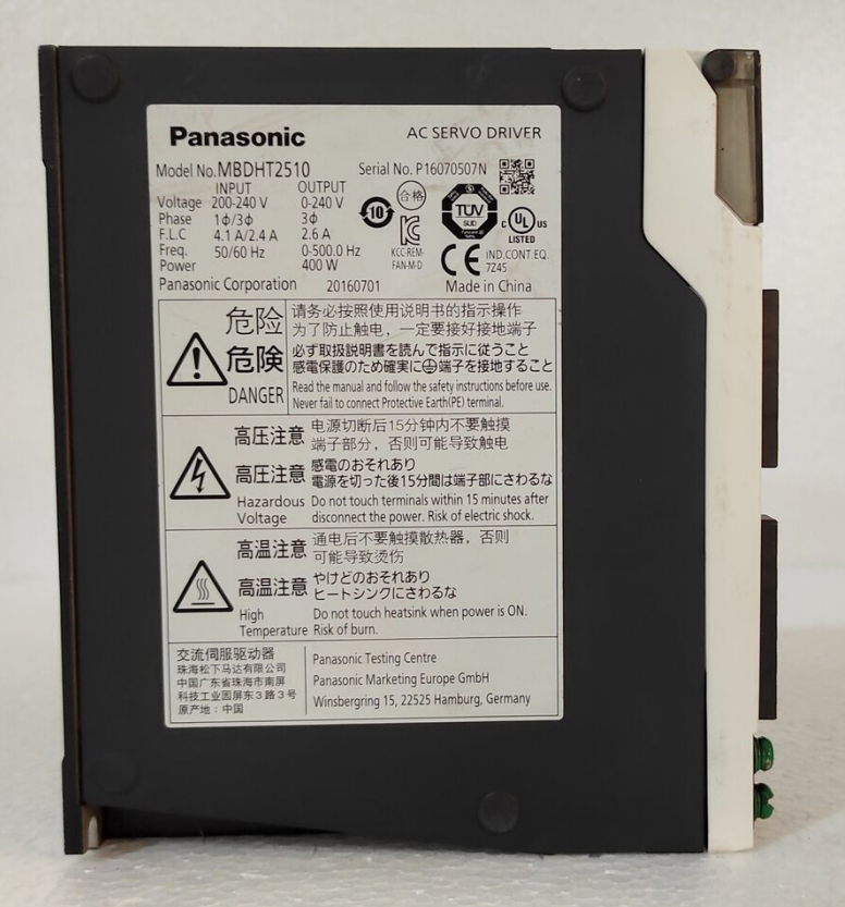 MBDHT2510 FOR Panasonic servo motor