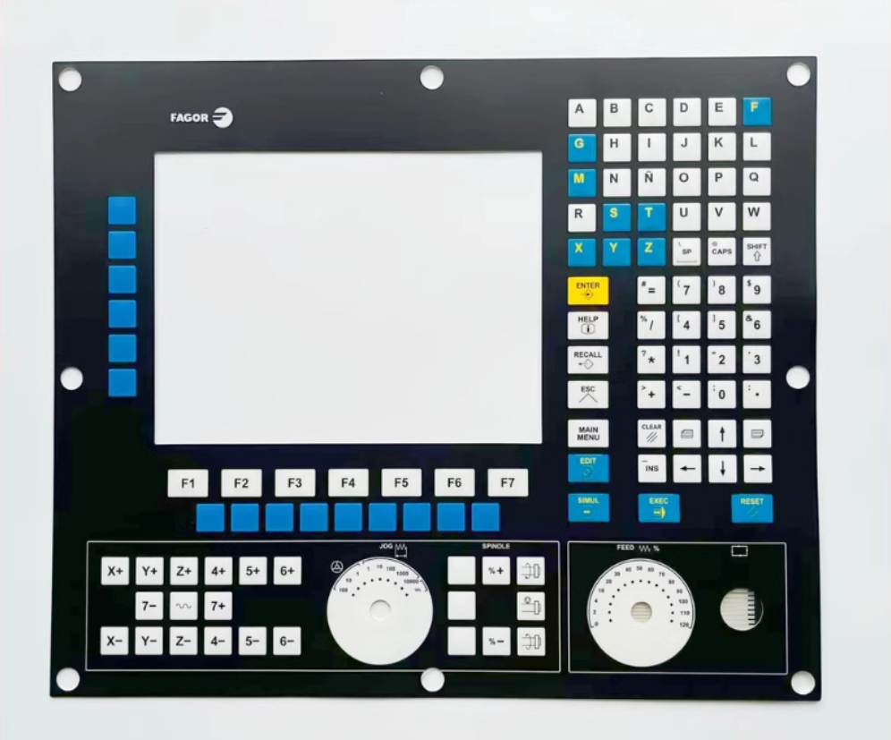 Membrane keyboard for phagor 8055 cnc8055i/a