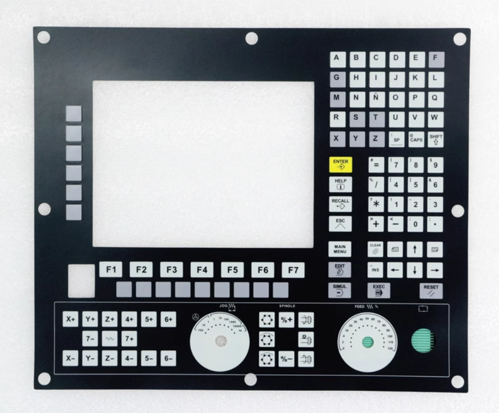 Membrane keypad for FAGOR 8050/55 CNC system key panel