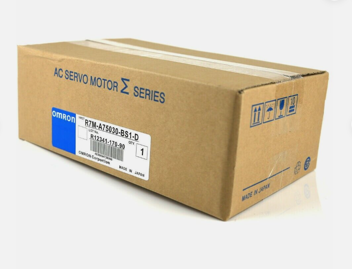 R7M-A75030-BS1-D Omron servo motor New In Box