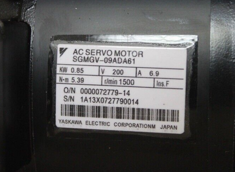 SGMGV-09ADA61 Yaskawa servo motor