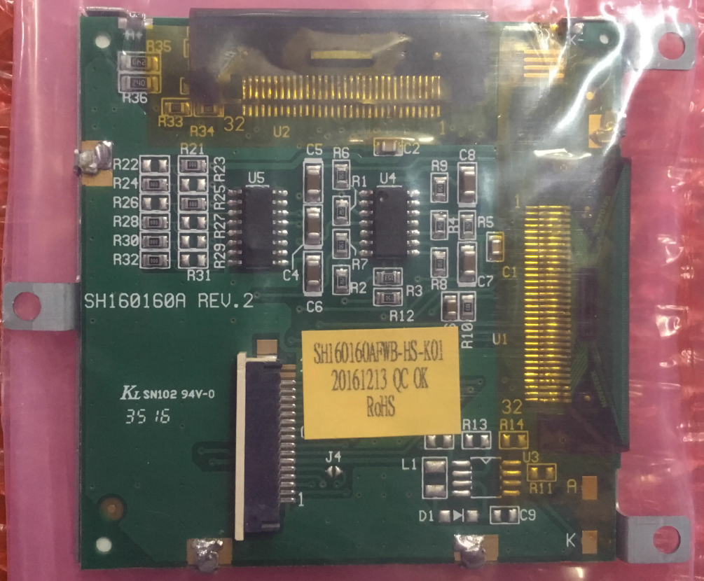 SH160160AFWB-HS-K01 lcd display panel