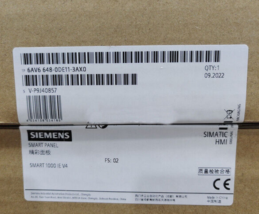 6AV6 648-0DE11-3AX0 Siemens new original genuine Touch screen HMI