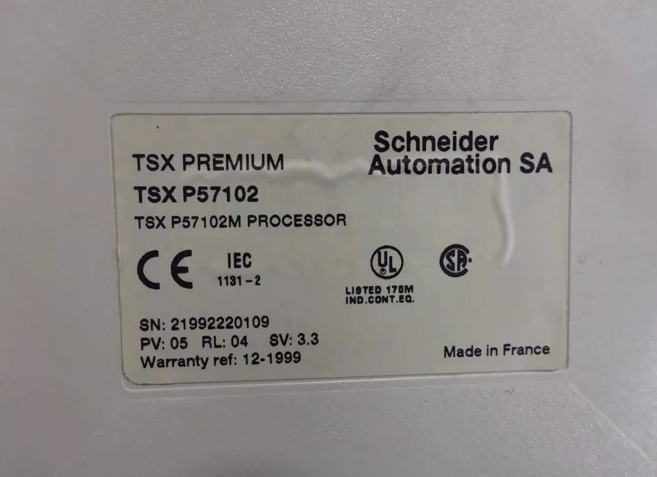 TSXP57102 Automation SA processor module Schneider