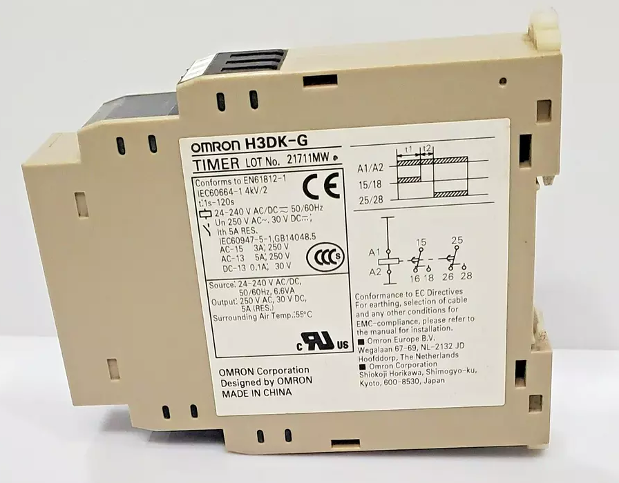 H3DK-G AC/DC24-240V New original Omron solid-state timer