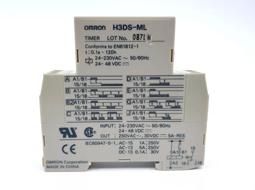 H3DS-ML AC/DC24-240V New original Omron solid-state timer